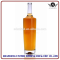 High quality facny design clear 750ml glass bottle for wine